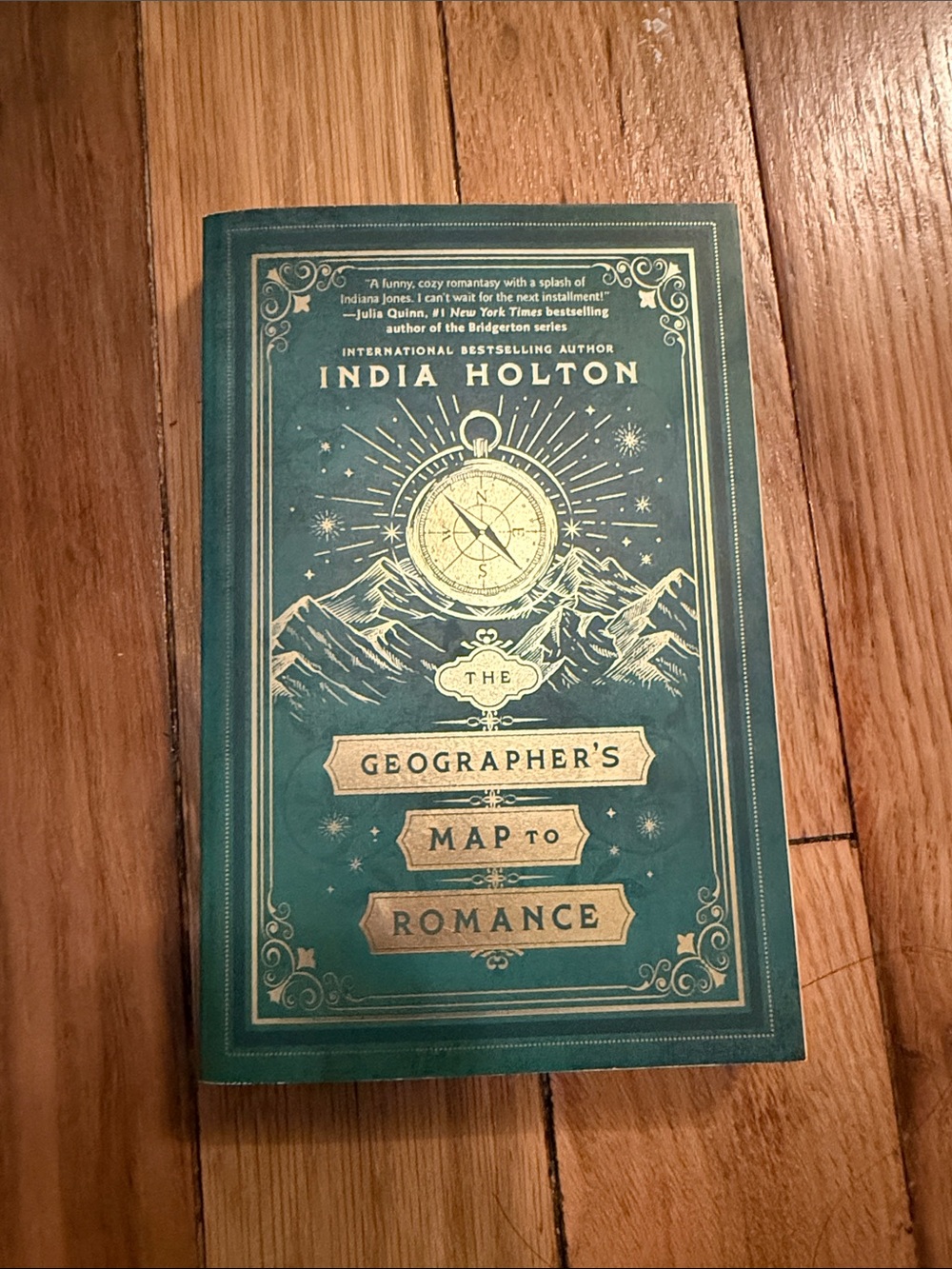 The first Geographer's Map to Romance - India Holton